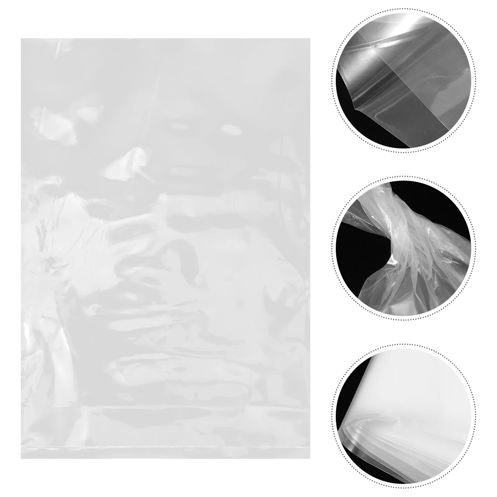 100 個のペイントスプレーライナーバッグ、安全で効率的なフラットマウスデザインで、迅速な塗布とスプレーヤーカップライナーの洗浄が可能