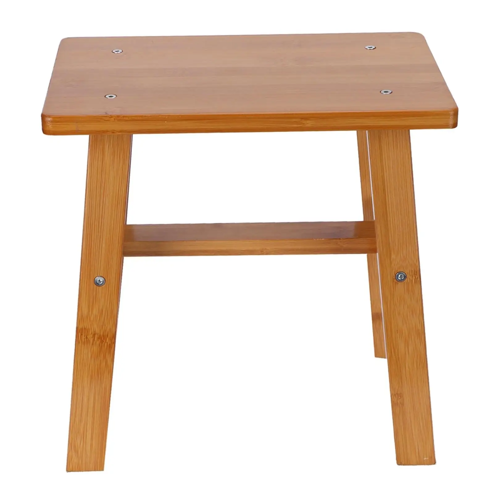 Portable Bamboo Kids Stool - Multipurpose Folding Chair for Home, Living Room & Bathroom