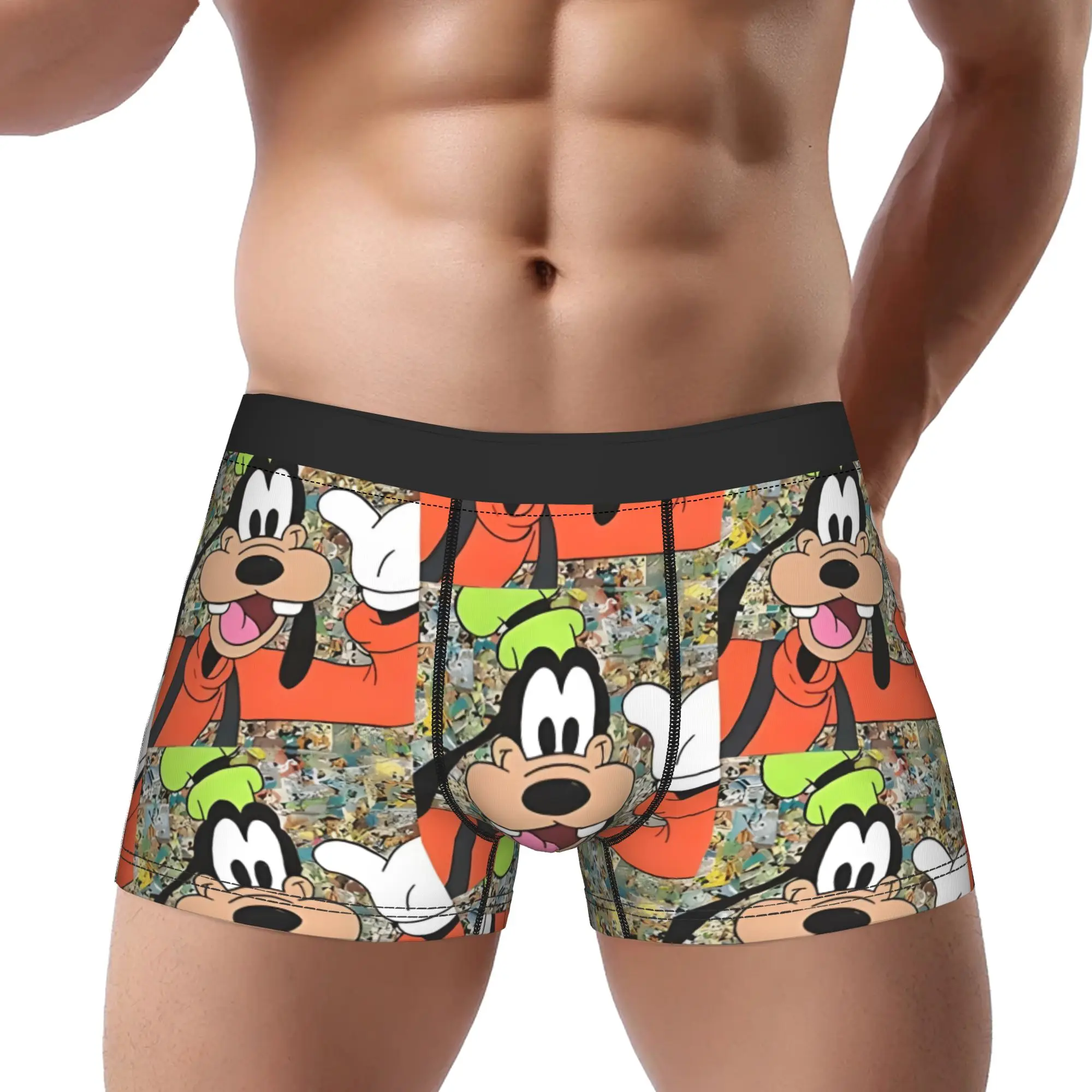 

adults 18 plus DISNEY boxers Comic Book Goofy Underpants Breathbale Panties Men's Underwear Sexy Shorts Boxer Briefs