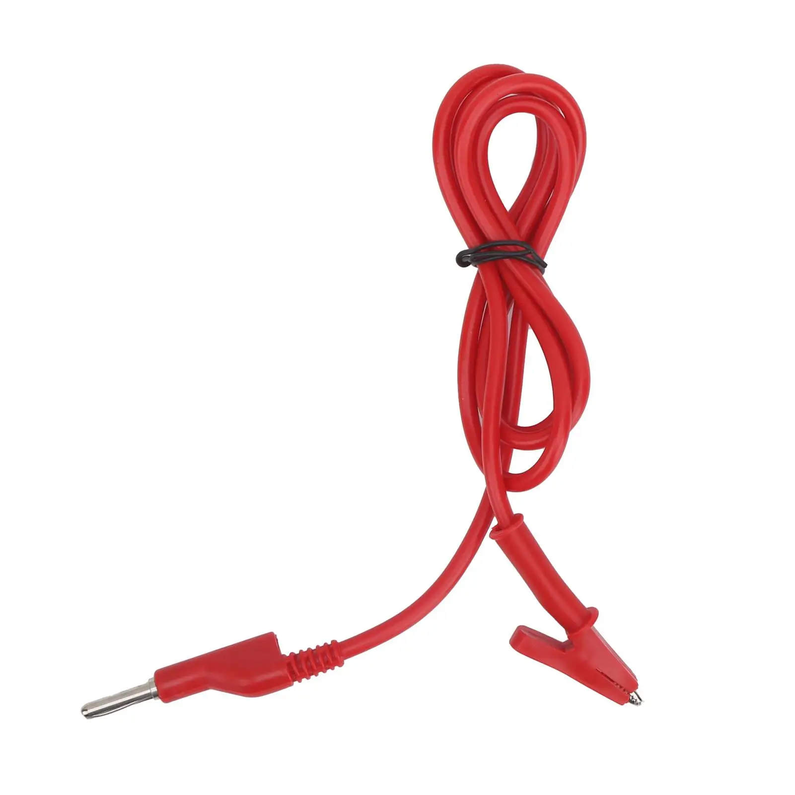 

10A Silicone Clip Wire for 4mm Crocodile Clips - Durable Electrical Connection Wires