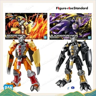 

Original Bandai Figure-rise Standard Digimon Adventure WarGreymon Blackwargreymon In Stock PVC Action Figure Assembly Mode Toys