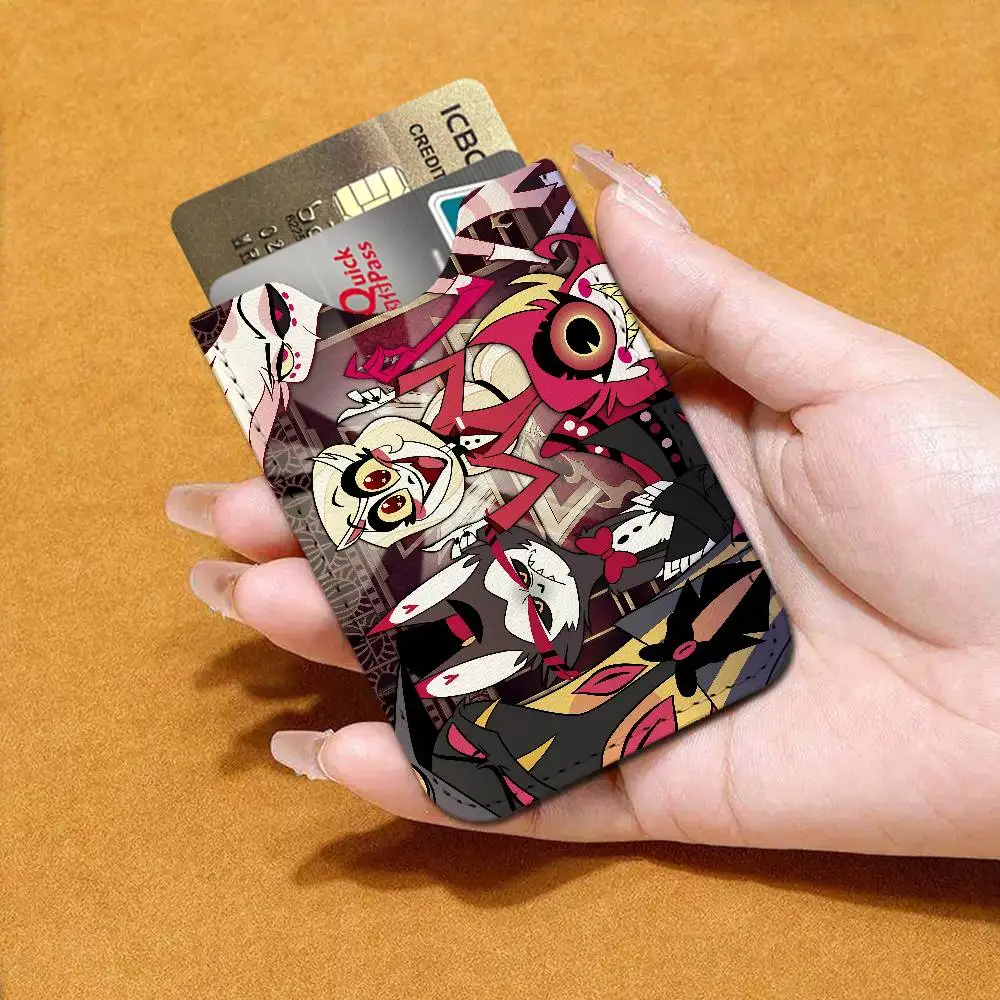 HazbinS H-Hotels Credit ID Business Card Holder, Practical Pocket Gift for Outdoor Driving & Daily Use