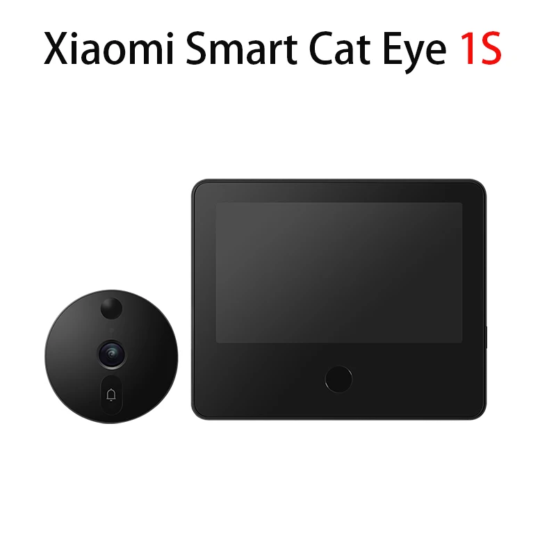 Xiaomi Mijia Smart Video Doorbell Cat Eye กระจกกล้อง5 "IPS หน้าจออินฟราเรด Night Vision AI Face Recognition anti-Theft