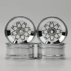 4pcs 3mm Offset RC Car 1/10 Scale Plastic Wheels Rims Drift On road Touring Model Hobby