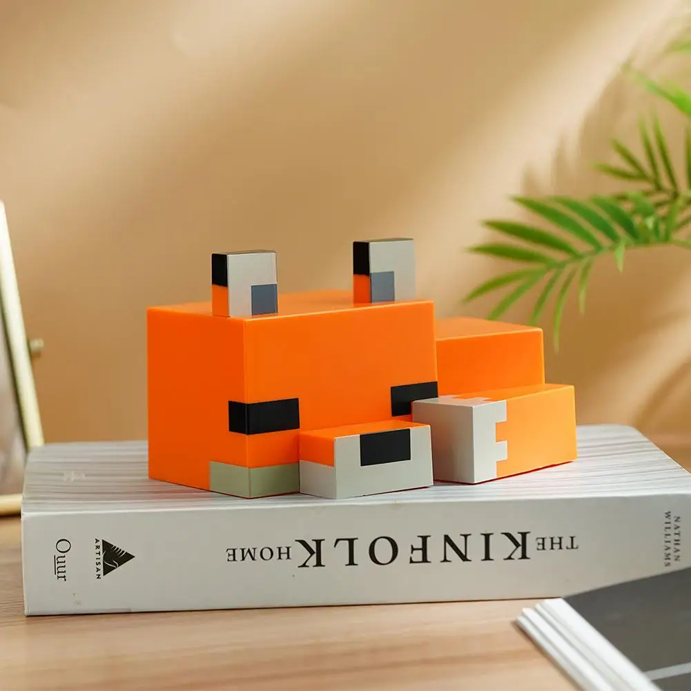 Cute Fox Night Light Soft Orange Glow Desk Lamp Indoor Atmosphere Light Bedroom Headboard Night Light Children Birthday Gifts view 4