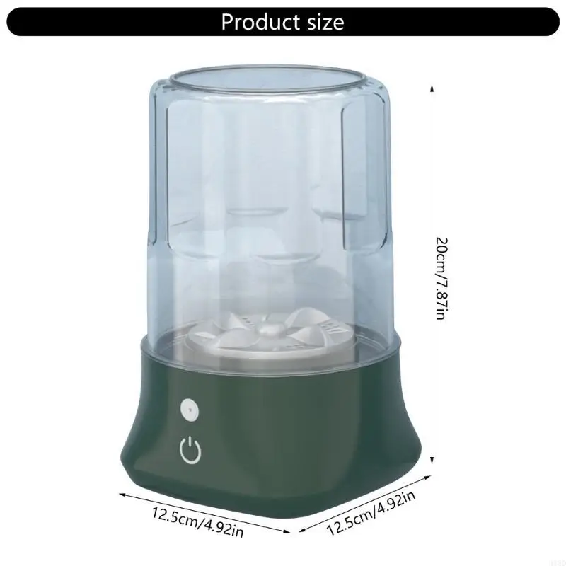 918D Portable Foldable Mini Washing Machine for Baby Clothes and Travel Use