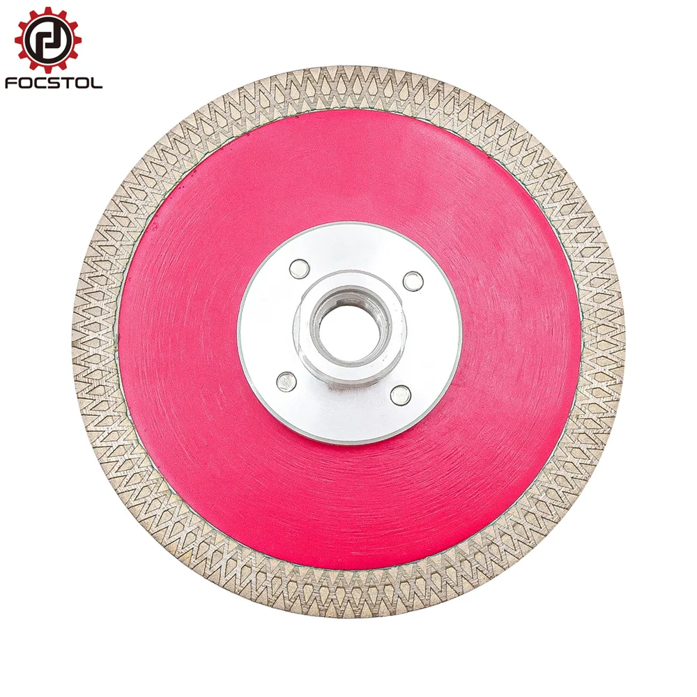 FOCSTOL Diamond Cutting Disc 105/115/125mm Cutting Grinding for Porcelain Ceramic Tile Marble Granite Artificial Stone Cut Plate
