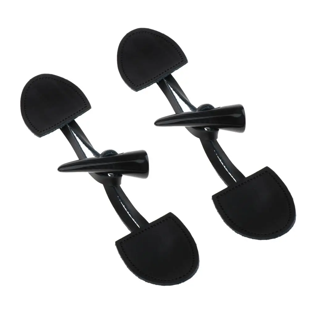 2 Sets Pu Leather Horn Toggle Button,Duffle Coat Fastener Album Scrapbook
