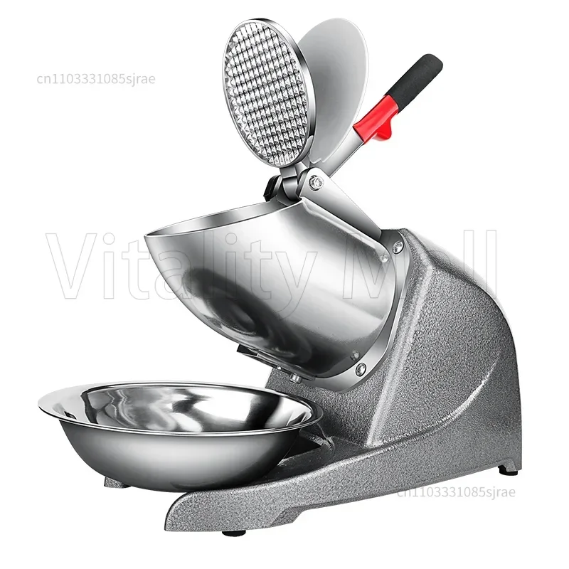 

Дробилка для льда, электрическая бритая машина для льда, коммерческая машина для льда, бытовая маленькая мощная машина для смузи с двойным ножем, 220 В