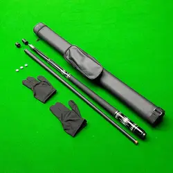 Five-piece set Pool Cue Shaft Billiard Bag Billiard Cue Accessories Package Cover Billiard Cue Gloves