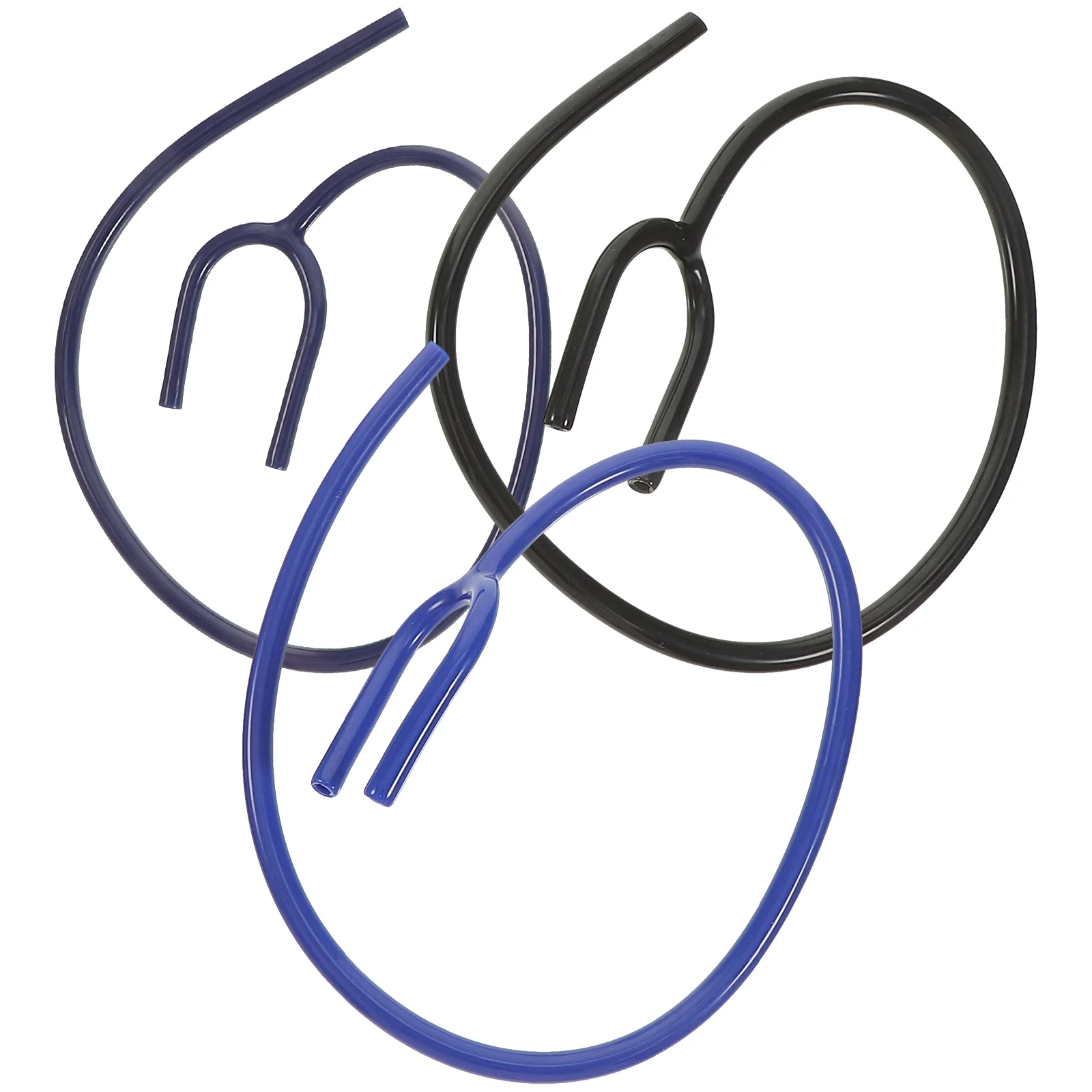 3 Pcs Stethoscope Extension Tube Y Shape Hose Y-shaped for Tubes Echoscope Replacement