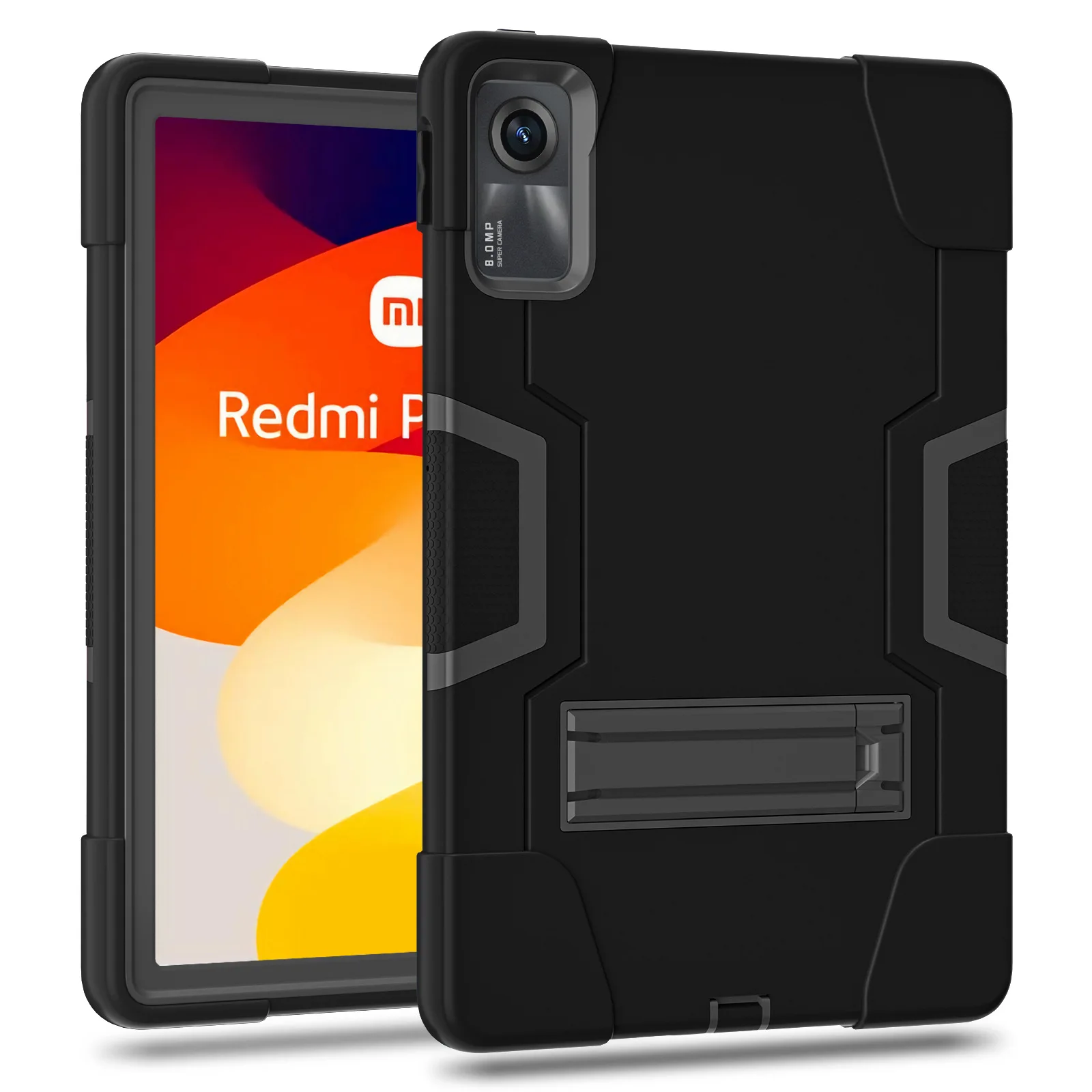 Armor Case For Redmi pad SE 11 inch Hybrid Cover Colorful Shockproof Tablet Case