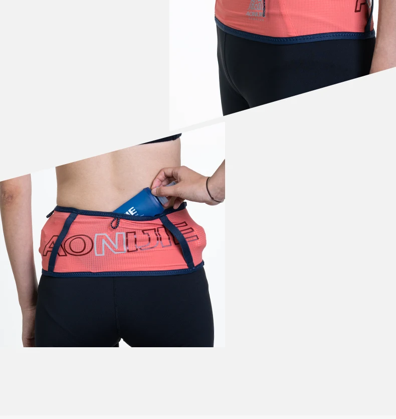 AONIJIE W8101 Hydration Running Belt Waist Pack Travel Money Bag Trail Marathon Gym Workout Fitness Mobile Phone Holder