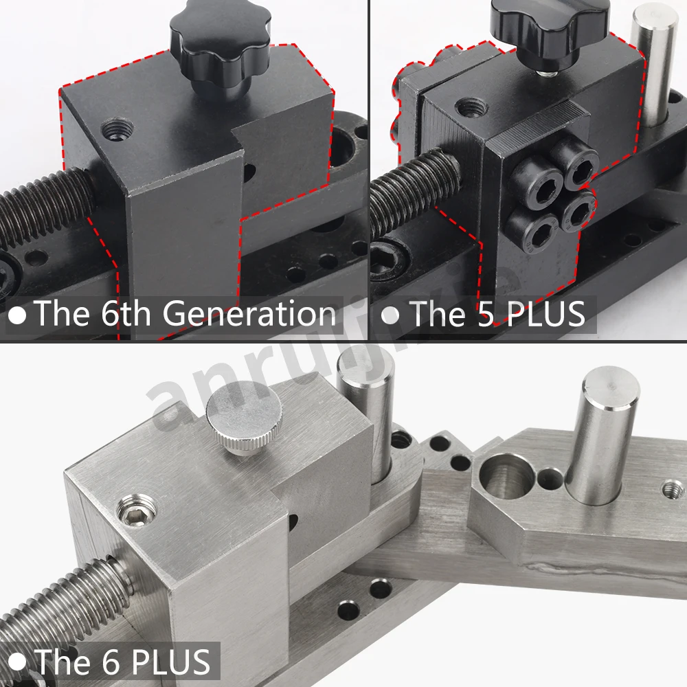 Edelstahl-Drahtbiegemaschine, DIY-Werkzeug, 6. Plus, Mini, universelle manuelle Upgrade-Biegemaschine für die Heimwerkstatt