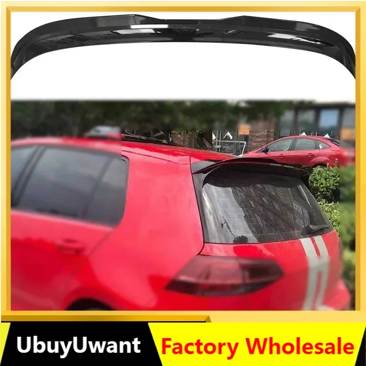 UBUYUWANT ABS Plastic Rear Roof Spoiler Wing For Golf 7 7.5 MK7 MK7.5 GTI