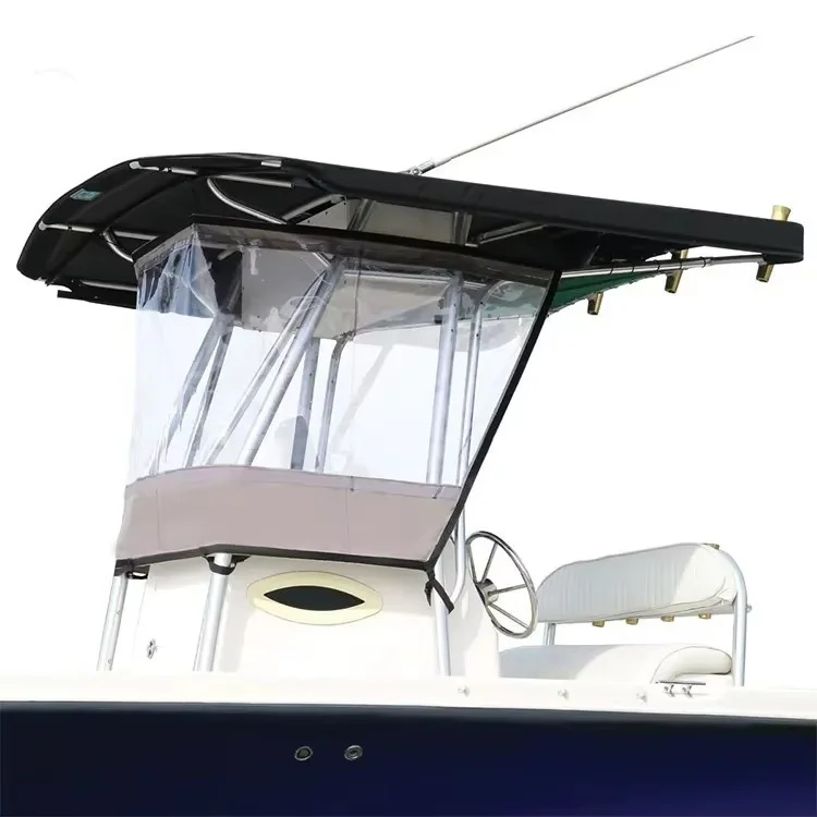 

Windproof Universal T Top Boat Accessories Cover Enclosure Spray Shield T-Top for Boat