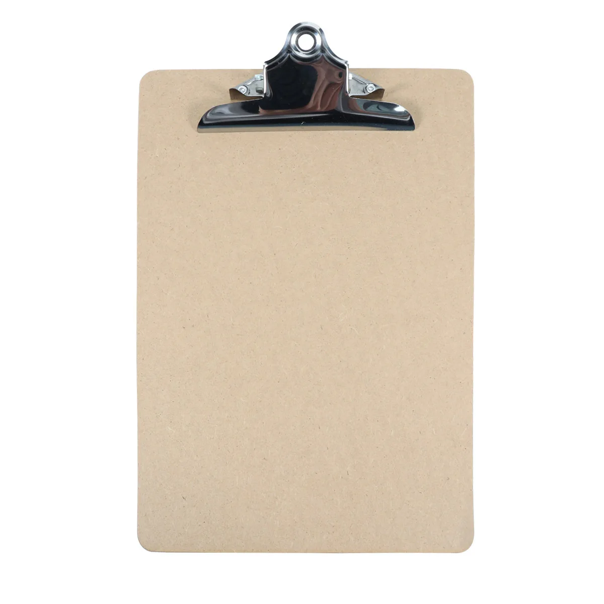 

Wooden Clipboard A4 Hardboard Scratch Resistant Low Profile Clip Hanging Loop Perfect for School Office Hospital Notes