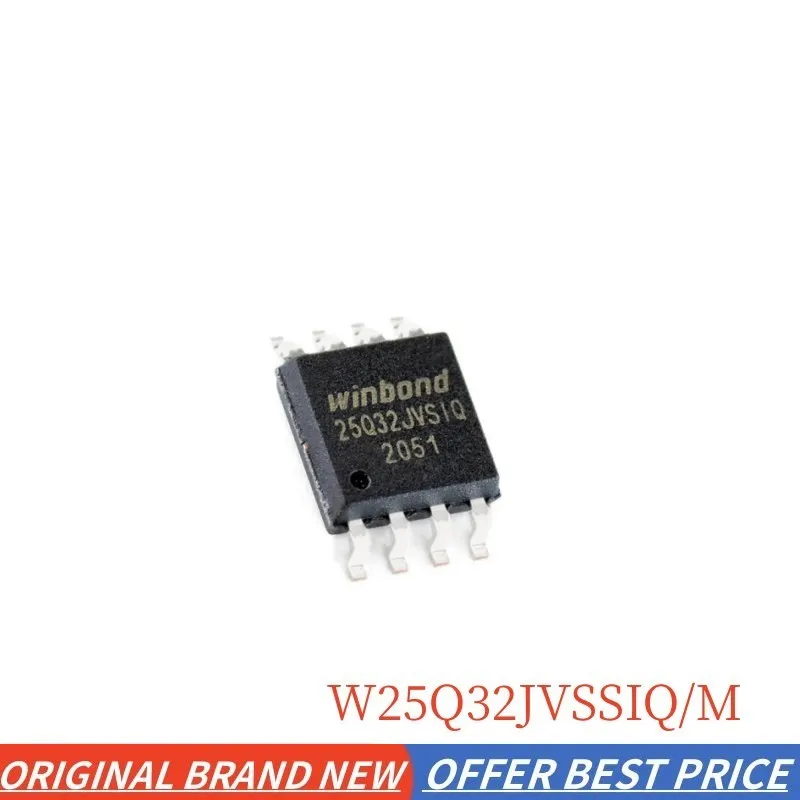 Brand New IN Stock W25Q32JVSSIM 25Q32JVSIM W25Q32JVSSIQ 25Q32JVSIQ 3V 32Mbit SOIC-8 208-mil NOR Flash Serial Memory chip