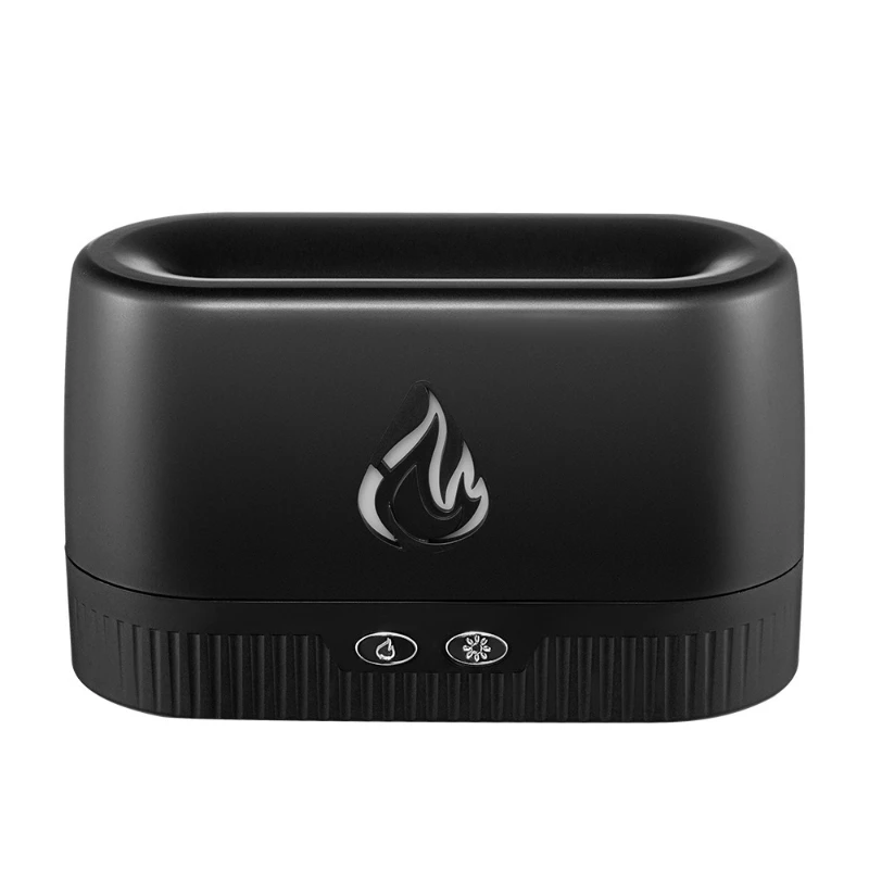 

simulated flame aromatherapy machine usb home fragrance automatic fragrance machine, desktop colorful flame humidifier