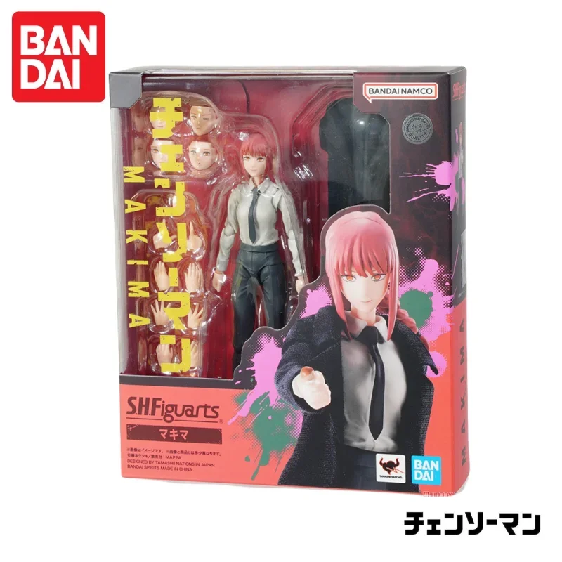 

In Stock Bandai Original S H Figuarts Chainsaw Man Makima Action Figure Anime Action Figures Toys Model Doll Brand New Boxed
