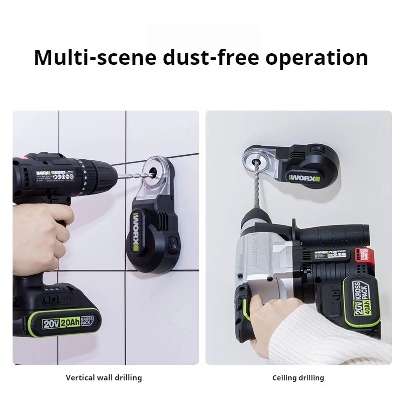 WORX WA1602 Powerful Vacuum Cleaner Original 13Kg attraction 35ml Visual Dust Box USB C-type Universal Electric Hammer Drill