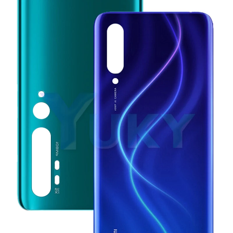 New For Xiaomi Mi 9 Lite CC9 / Mi A3 CC9E Battery Back Cover Rear Door 3D Glass Panel Housing Case Chassis Adhesive Replace