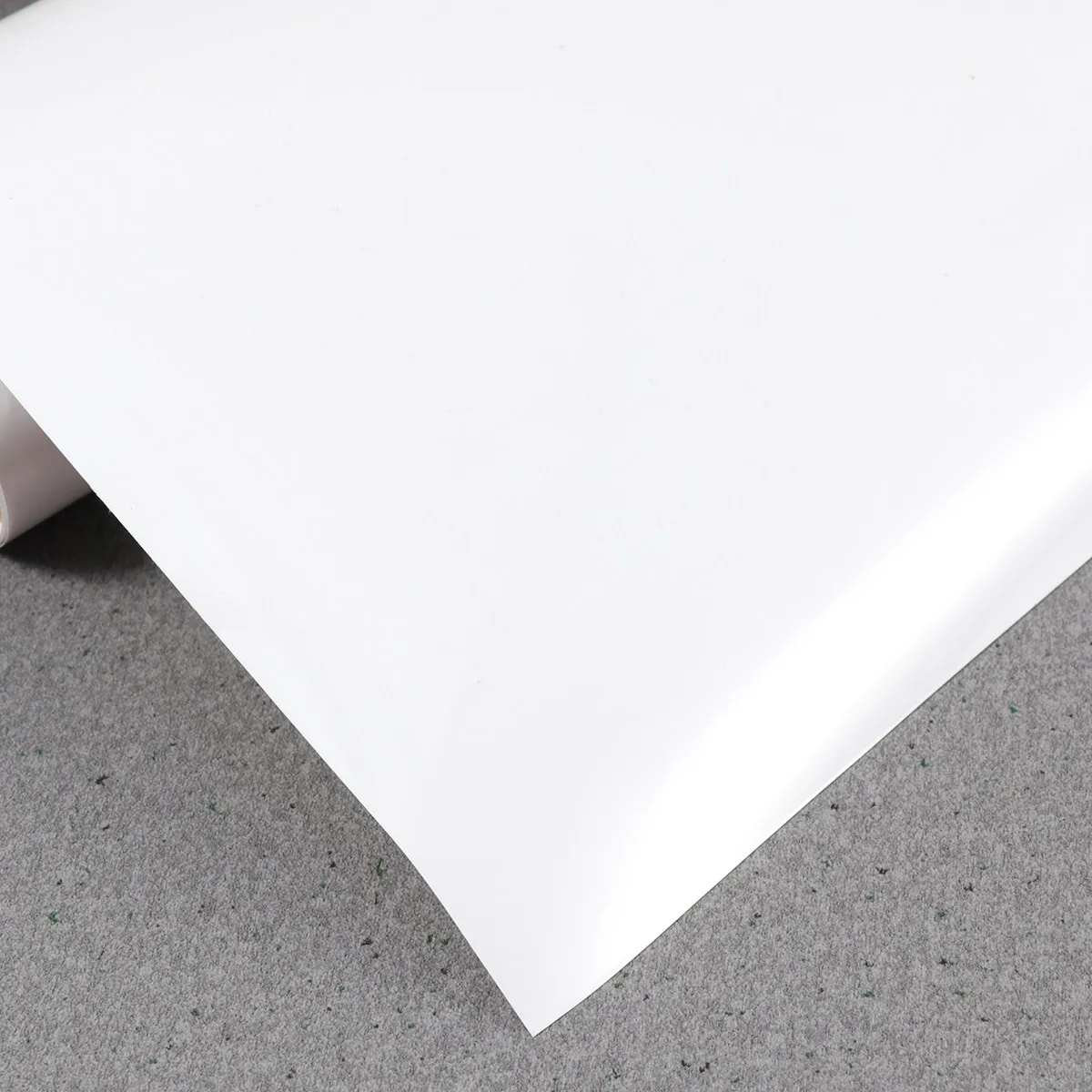 PU Heat Transfer Vinyl White Glossy Thin Flexible for T-Shirts Sports Clothes Bags Lettering Numbering Htv Vinyl Film