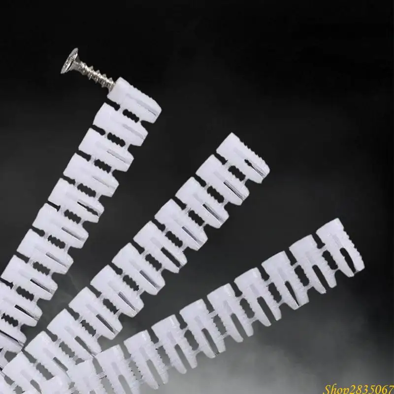 900pcs Accesorio anclaje plástico resistente para necesidades edificios profesionales 831F