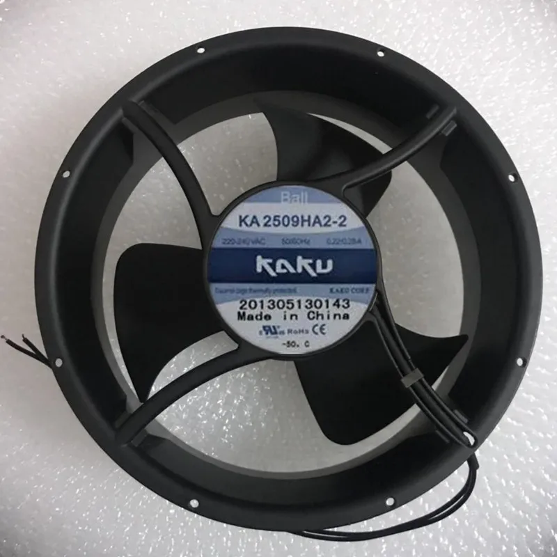 KA2509HA2-2 AC220V  25489 ball all-metal high temperature resistant axial flow fan  6months Warranty