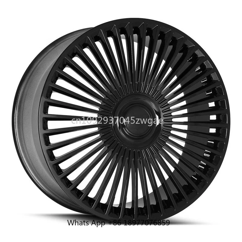 1 Piece Racing Car Rims Multi Spokes 17 18 19 20 21 22 Inch 5 120 Custom Casting Or Forged Alloy Wheels