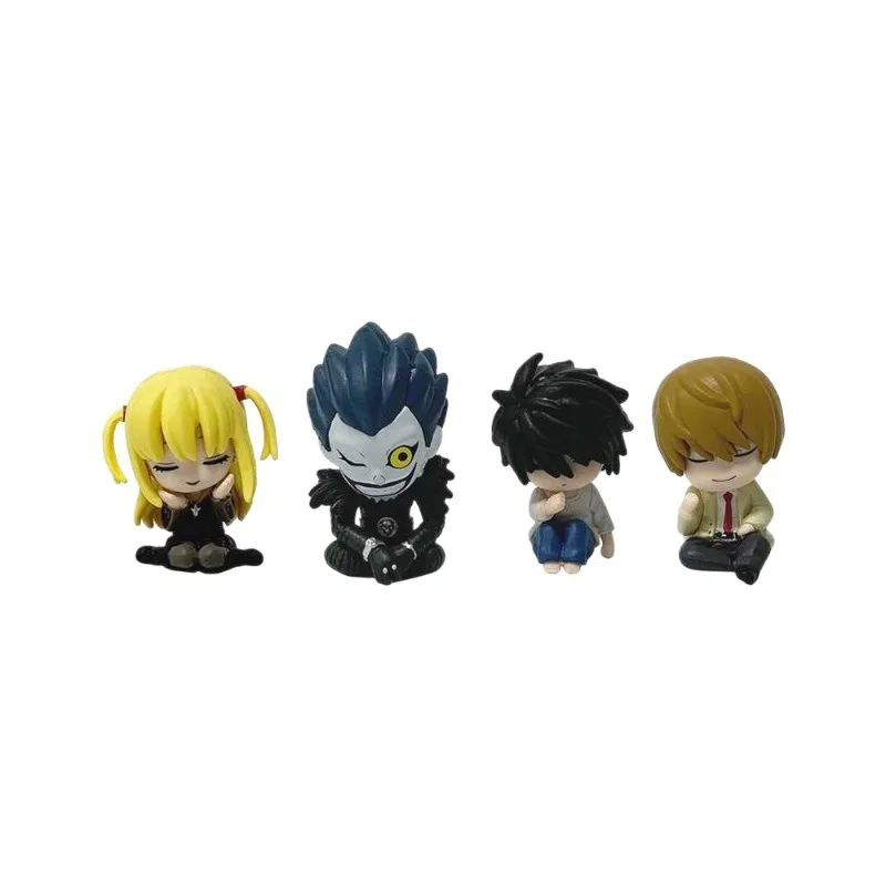 Cute Cartoon Character Mini Figure Cute Mini Ornament For Car Interior Decor Desktop Display Collectible Anime Figurine view 5