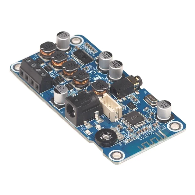 DSP TPA3118 Bluetooth 5.0 wzmacniacz Audio Stereo 2X25W moduł 3.5mm wejście DC12-19V