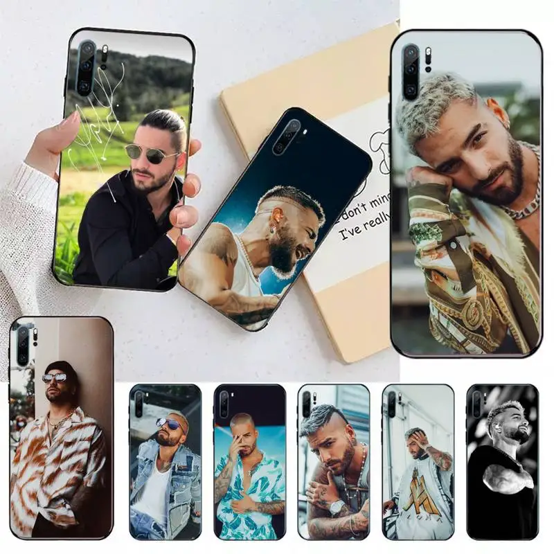 Maluma singer Phone Case For Huawei honor Mate 30 40 50 20 8 70 5 9 10 Pro P x i s y Lite nova