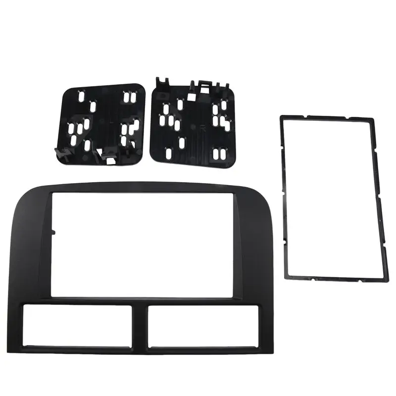 Moldura de Rádio Automotivo Superior para Jeep Grand Cherokee 1999-2005, Kit de Painel, Acabamento, Placa de Fascia, Tampa de Co