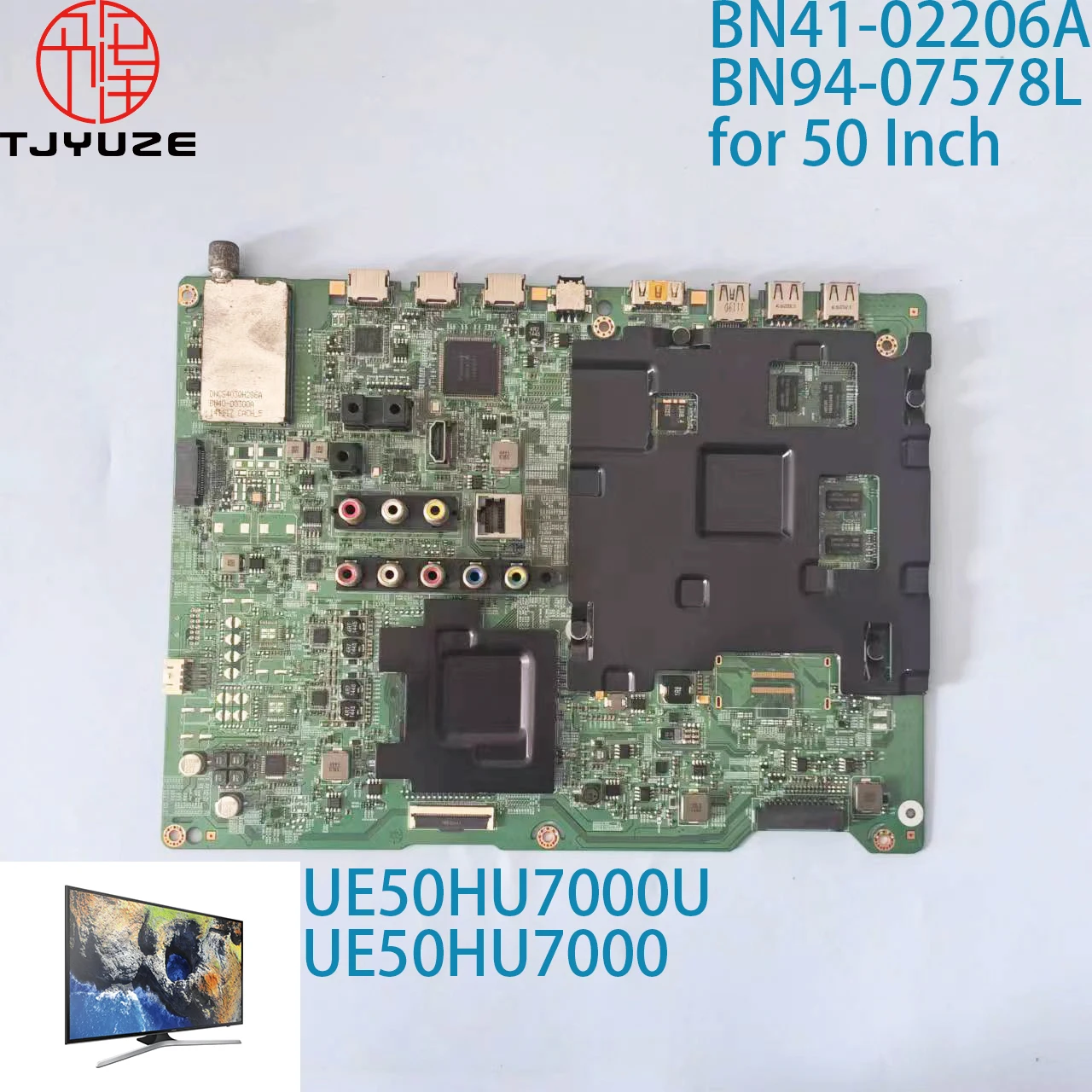 

BN41-02206B BN41-02206 BN94-07578L CY-GH050HGNV5V 50 inch TV Motherboard Working Properly for UE50HU7000U UE50HU7000 Main Board