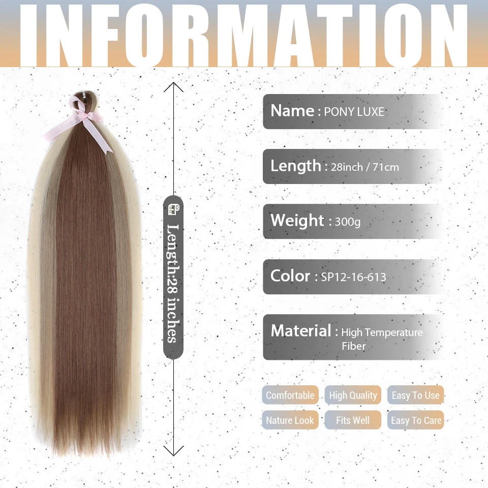 Vlechten Hair Extensions 28 Inch Lang Synthetisch Gehaakt Haar Kleurrijk Zacht Cosplay Dagelijks Steil Haar Voor Vrouwen