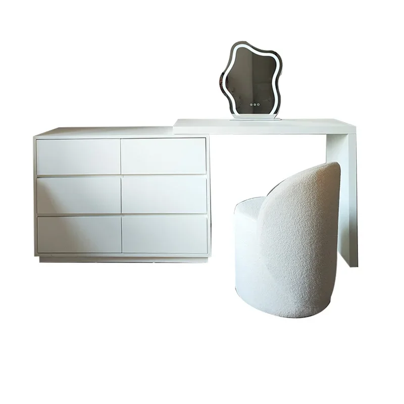 

solid wood dresser modern simple storage integrated chest