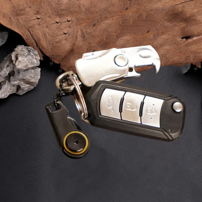 1pc Outdoor Portable Pocket Knives, Multi-purpose Tools, Stainless Steel Mini Folding Knives