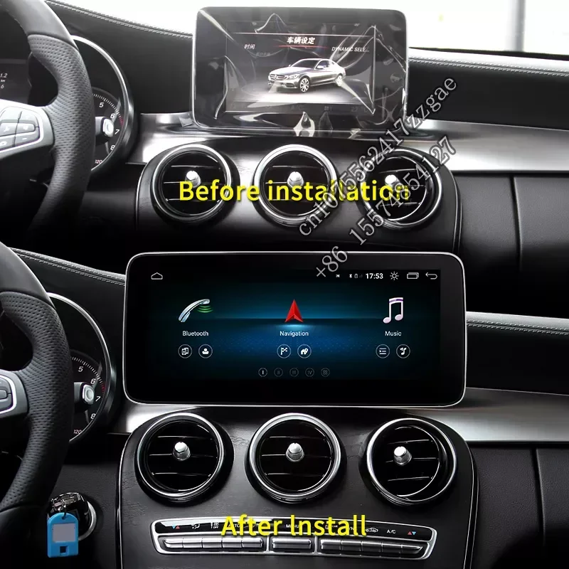 

Harga Pabrik Android AUTO Carplay C Class W205 S205 Sistem Kendaraan Cerdas Layar Multimedia Otomotif