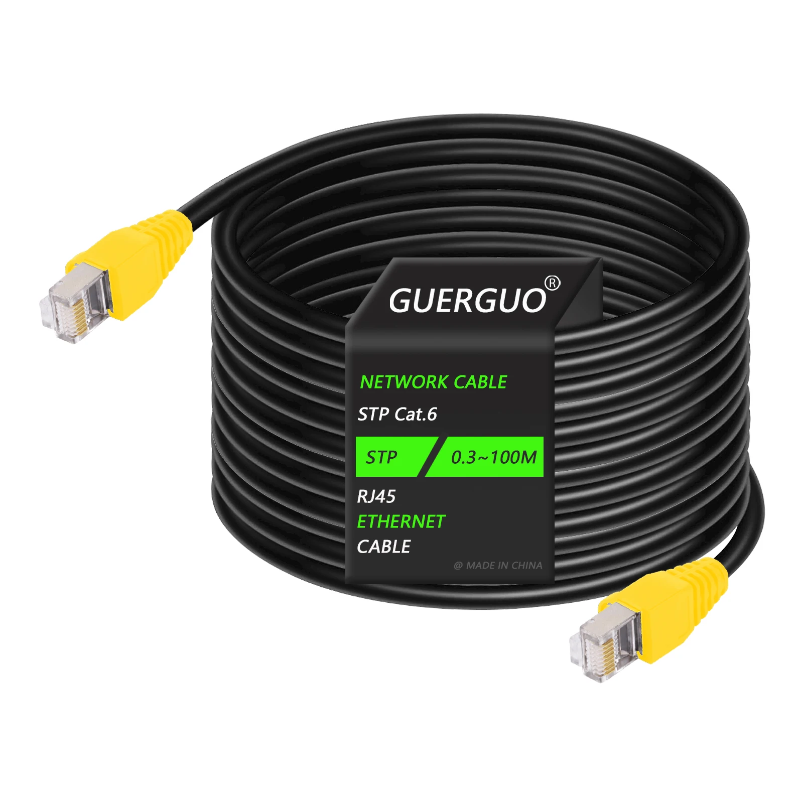 0.3M-100M Cat6 Ethernet Cable Cat 6A 10Gbps STP/SFTP Network Lan Cable for Router RJ45 Laptop TV Box Network Cable Patch Cords