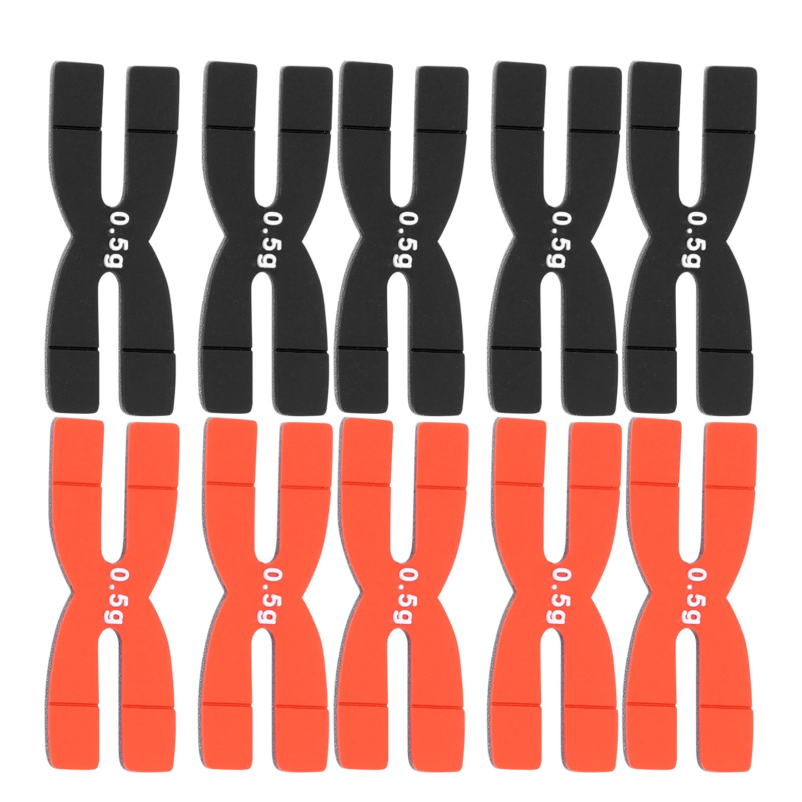 0.5g Tennis Badminton Racket Weight Balance Strips Silicone Weighted Tapes Bar Tennis Racket Weight Balance Strips