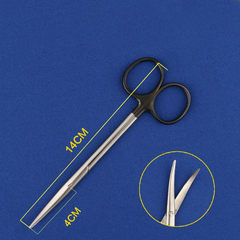 

scissors blunt head scissors double eyelid ophthalmic microscissors tear stitches scissors tissue scissors