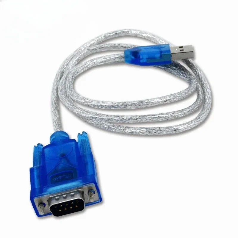 10Pcs HL-340 HL340 New USB to RS232 COM Port Serial PDA 9 pin DB9 Adapter support Windows7-64