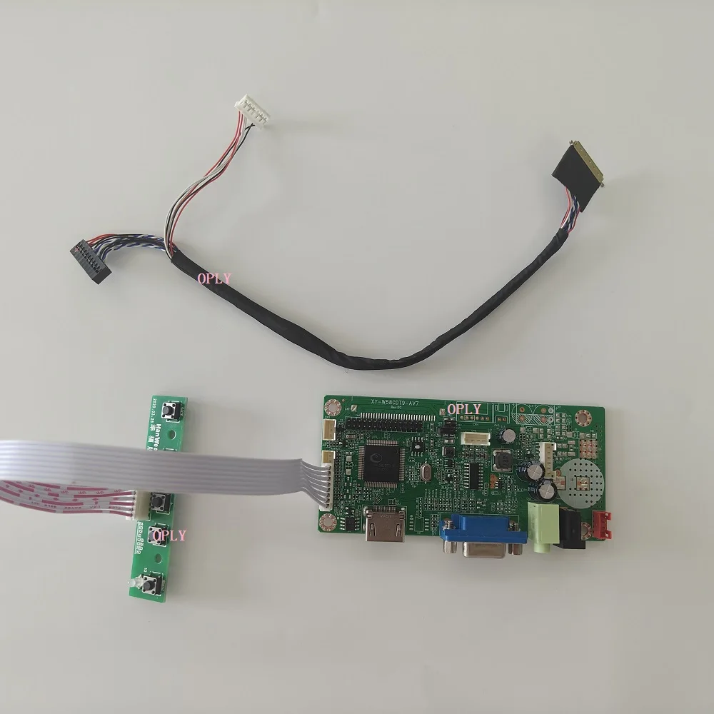 

Плата контроллера 58C HDMI-совместимый VGA для M156NWR2 R0 1366X768 светодиодный экран монитора 15,6-дюймовый дисплей