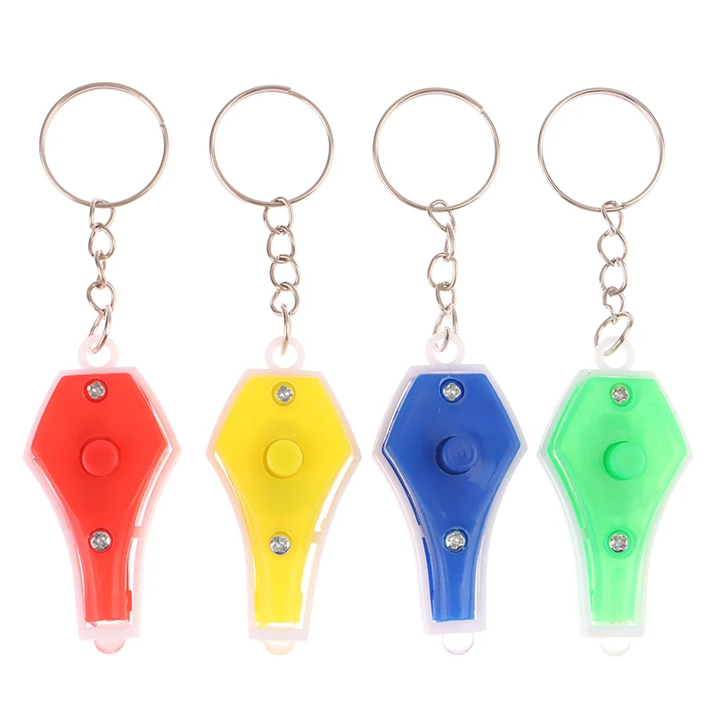 Porte-clés LED portable en plastique, lumière violette, détecteur d'argent, mini vase mignon, lampe de poche ultraviolette, large appliabilité, 1PC