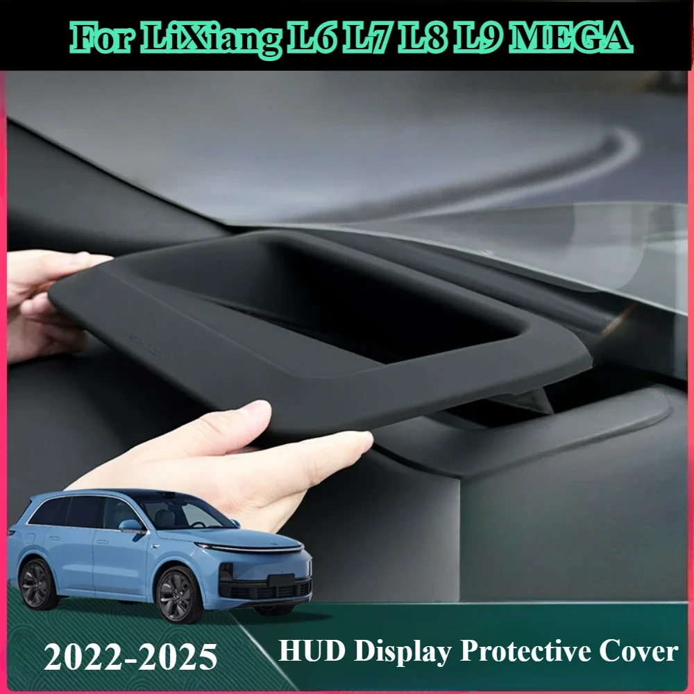 

For Leading Ideal LiXiang L6 L7 L8 L9 MEGA 2022-2025 Car HUD Display Protective Cover HD Tempered Glass Head Up Display Frame