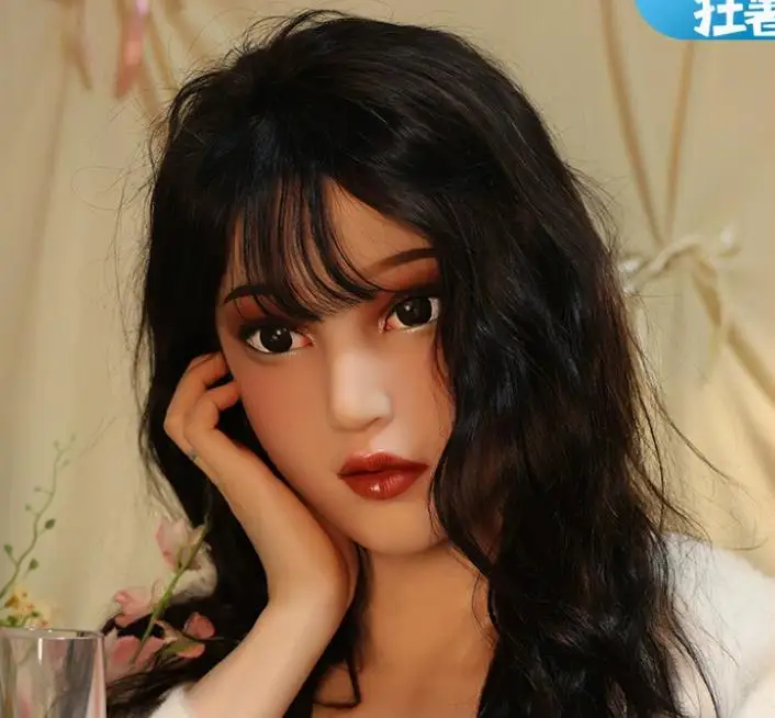 (LILYS) قناع كروسدرينج كامل الرأس من السيليكون Kigurumi ذكر إلى أنثى مع عيون مزيفة للمتحولين جنسيا اسحب الملكة