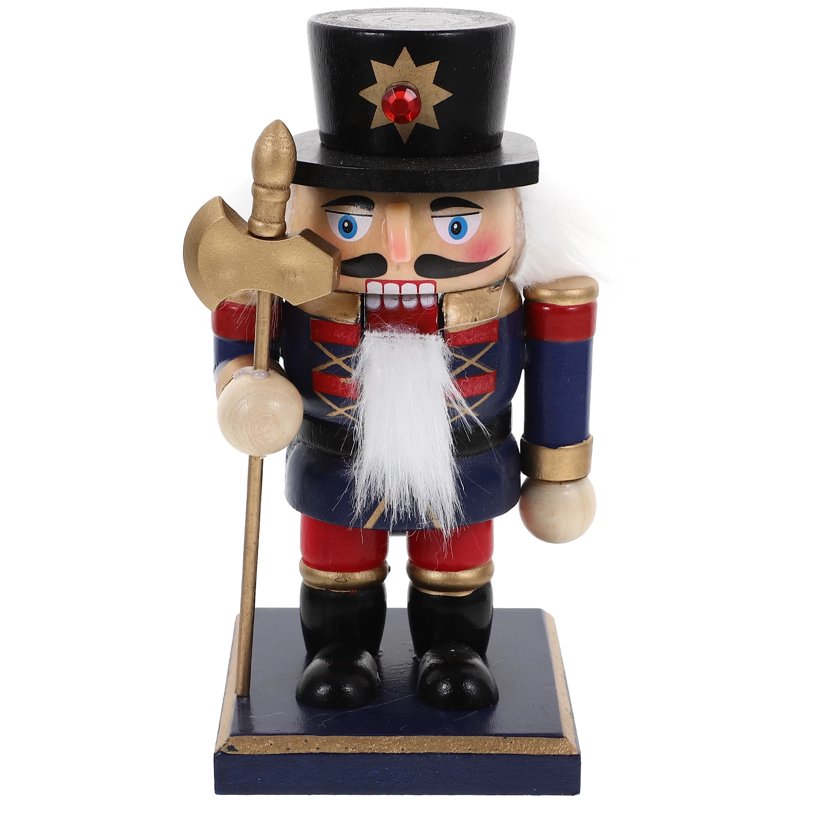 

Nutcracker Soldier Ornament Christmas Decorations Figurine Figures Tabletop Toys Fairy Decorative Nutcrackers