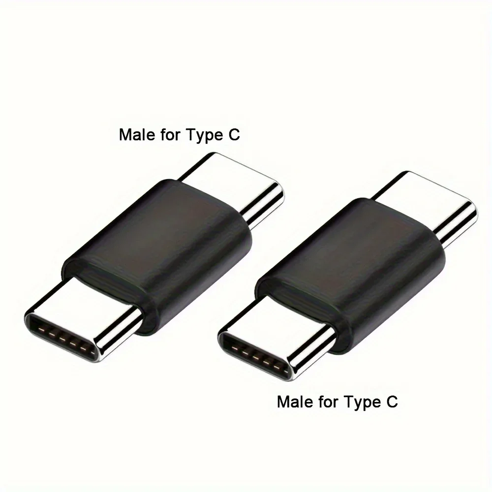 USB C Male to Male Adapter, USB Type C Coupler Extender Support PD, 5Gbps,  for Thunderbolt 4/3, MacBook Pro/Air, Laptop, Phones - náhled 6