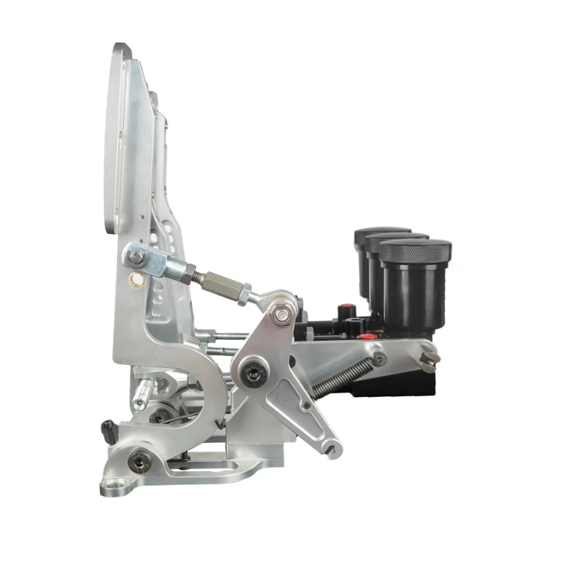 Racing car master cylinder pump hydraulic clutch offset 3 pedal floor type aluminum brake pedal box sleeve